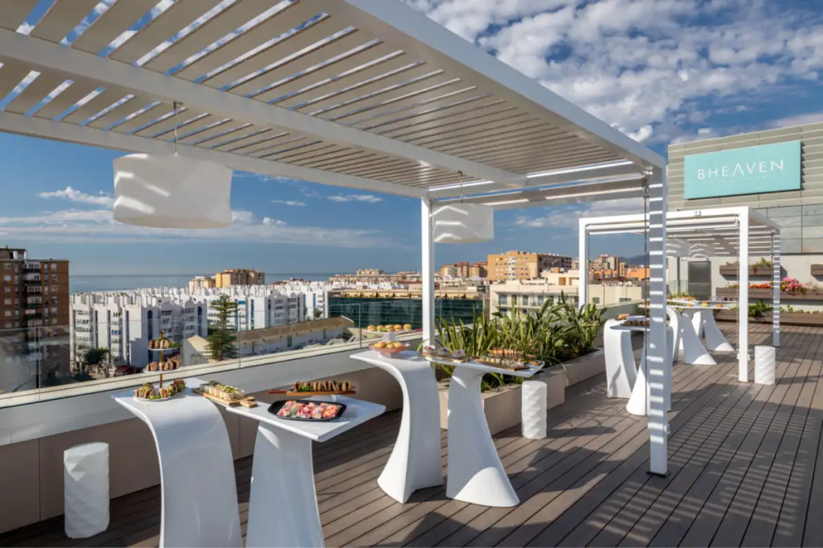 B-Heaven Rooftop Bar in Malaga - Image 7